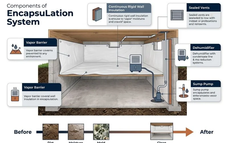 Encapsulation components diagram
