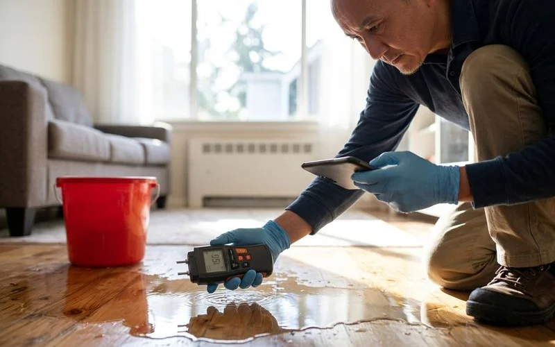 Documenting damage for insurance