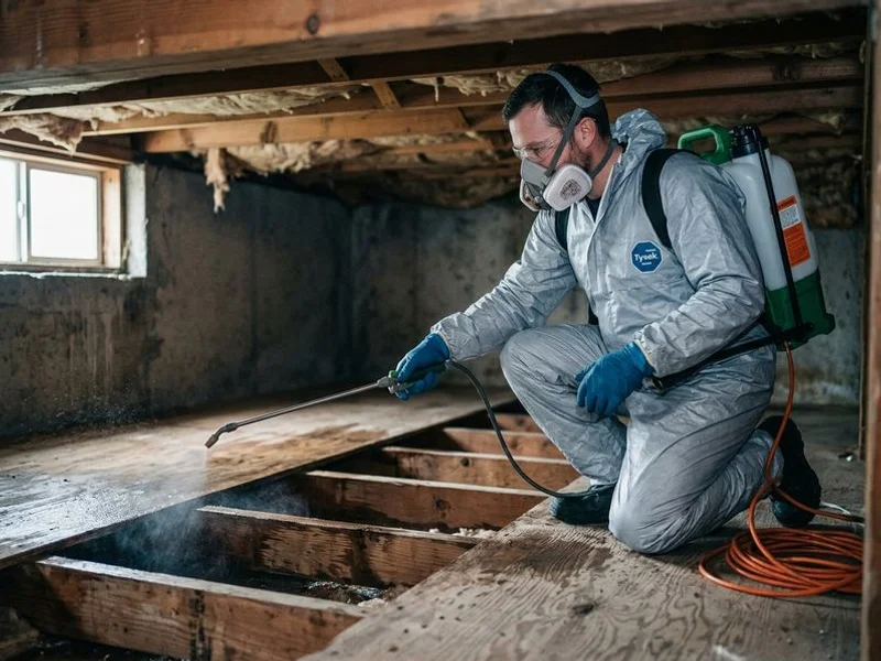 Sewage Cleanup work sample