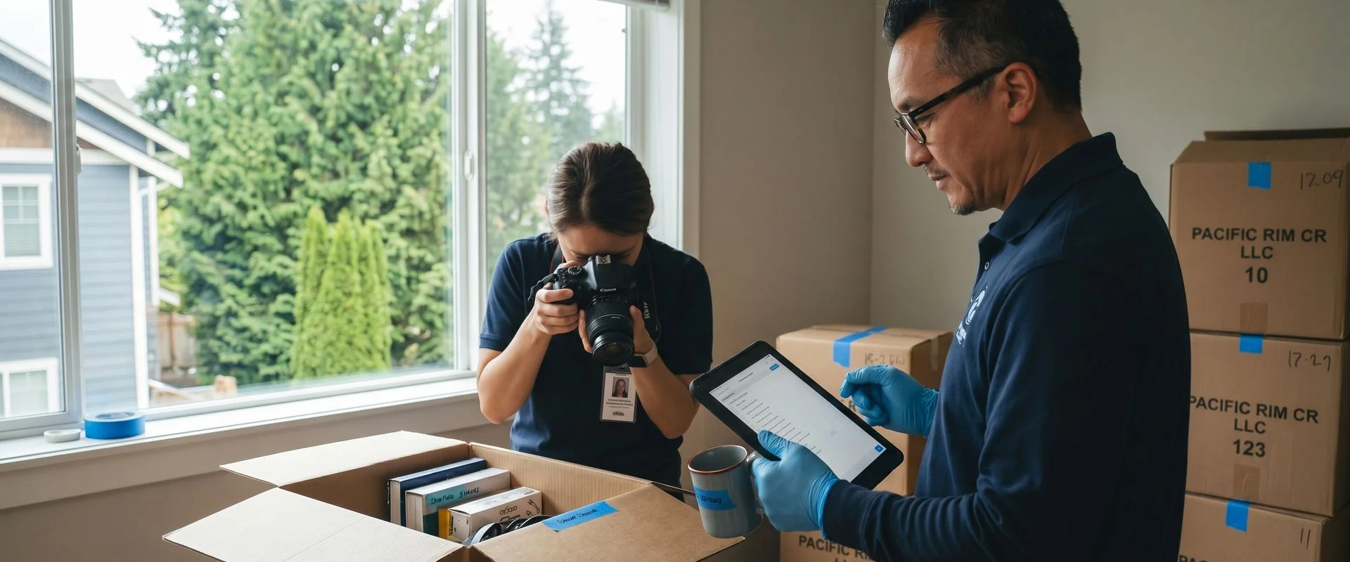 Contents Pack-Out, Cleaning & Secure Storage in Seattle