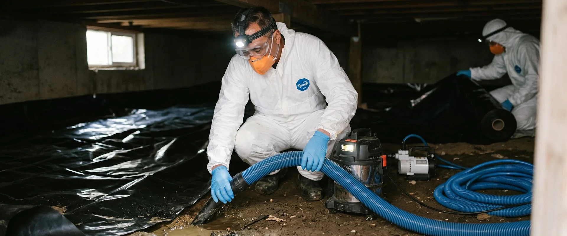 Crawl Space Cleanup & Encapsulation