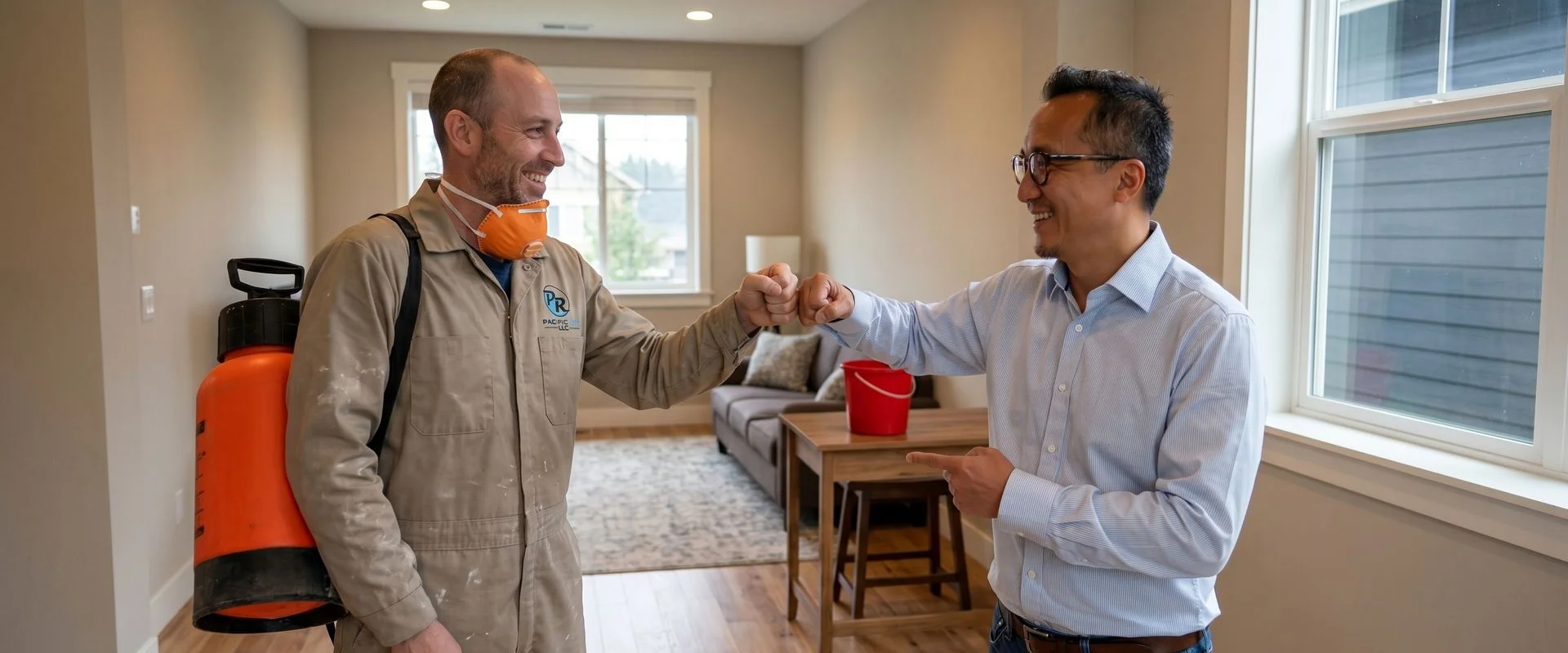 Restored Seattle home after water damage restoration